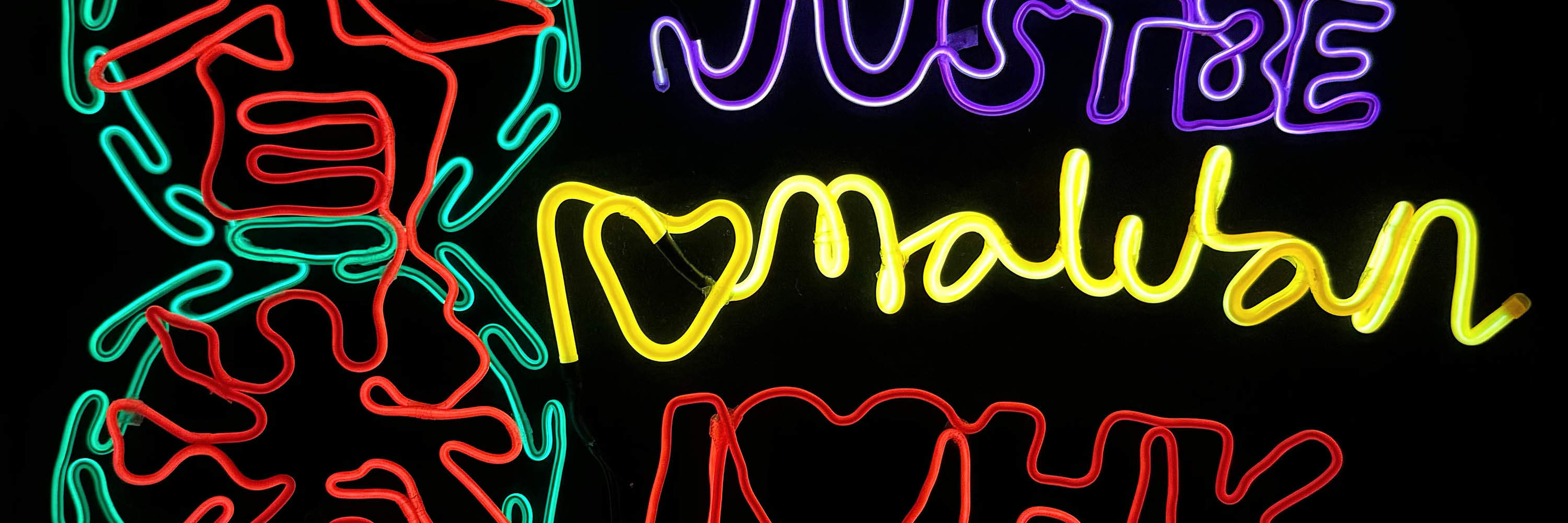 JUST BE霓虹灯冷光线艺术工作坊 【  即送小流体熊工作坊】｜香港马湾艺术村